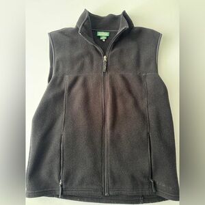 L.L. Bean Charcoal Fleece Jacket